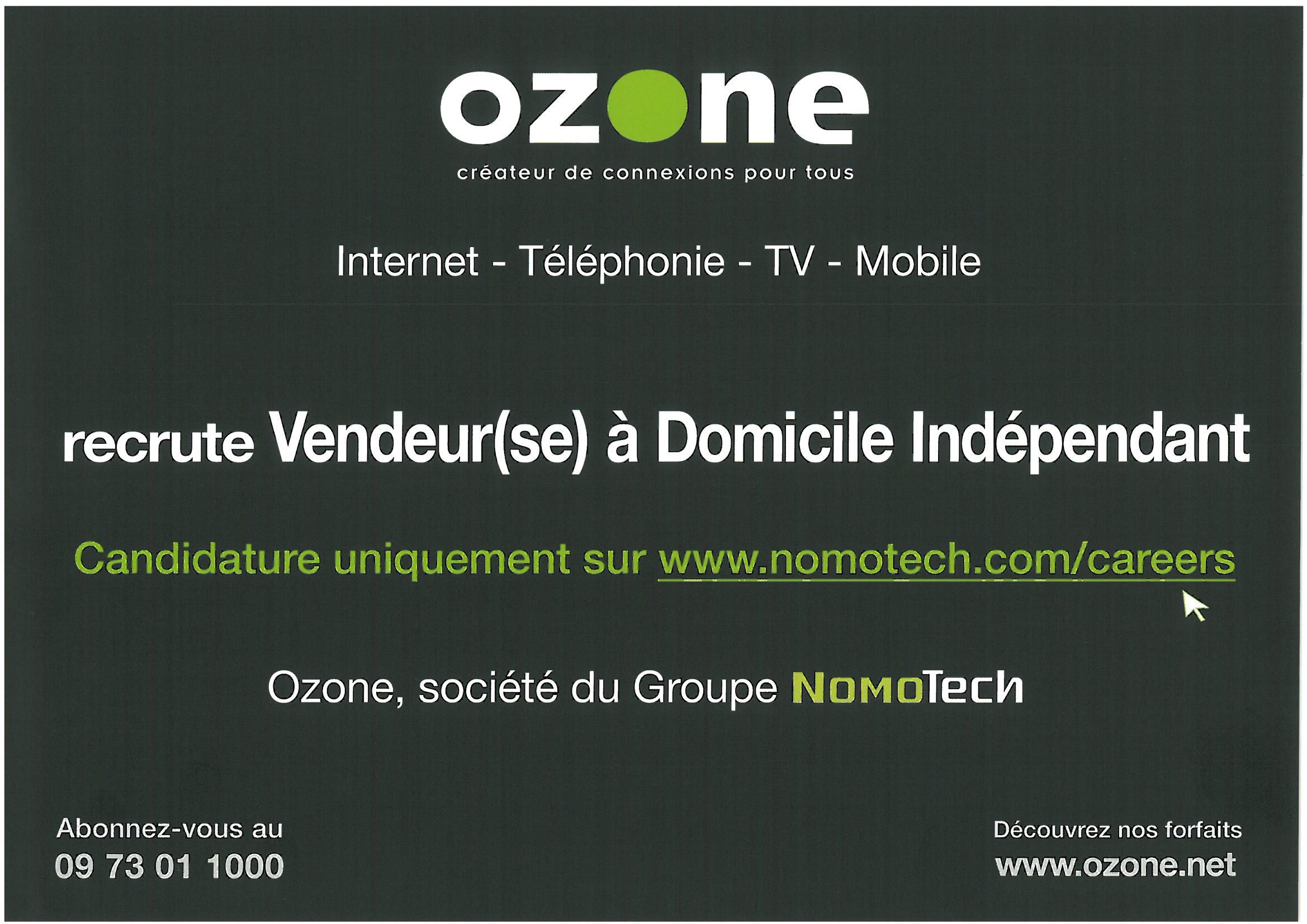 offre emploi vendeur a domicile