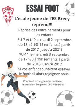 Reprise ES Brécy