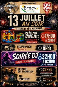 Festivités 13 juillet